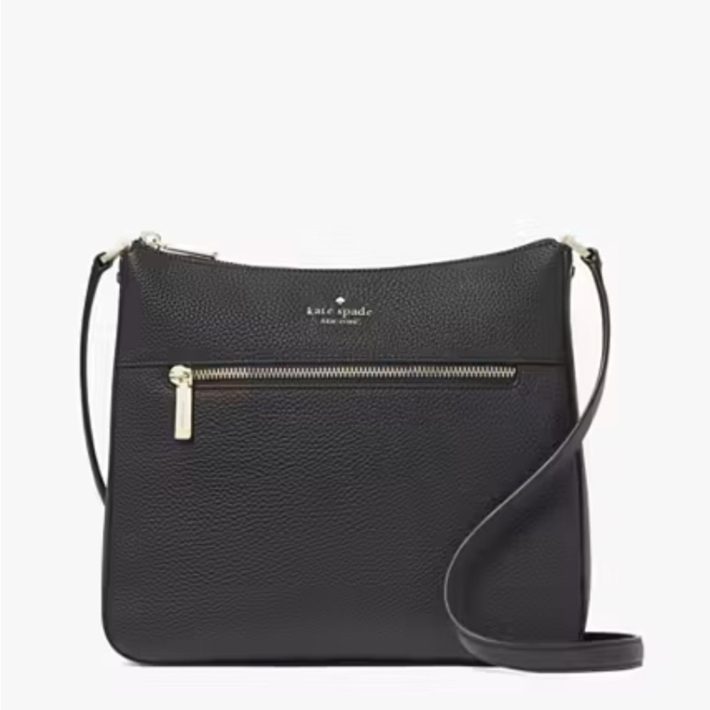 Kate Spade Black Leather Crossbody Bag